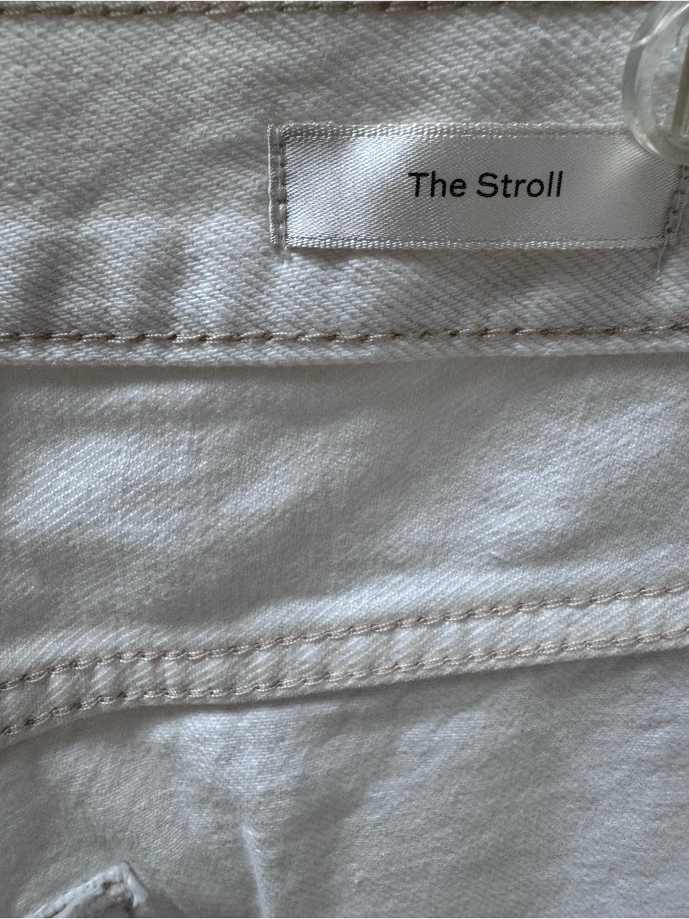 NWT Frame 30 The Stroll Mid-Rise Wide-Leg Jeans, Au Natural Clean - Picture 5 of 10